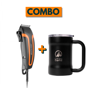 COMBO Utendors Manija 470ml. TD Negro PE. + Corta Pelo 4 en 1 220V Multilaser EB056